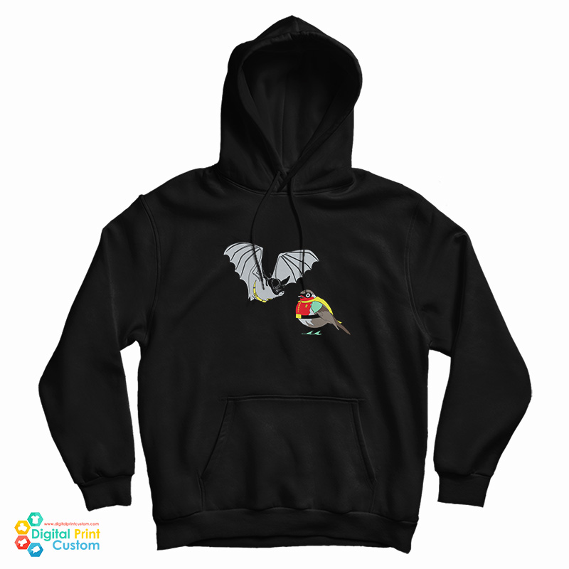 Batman And Robin Bat Bird Hoodie For UNISEX Batman And Robin Bat Bird Hoodie For UNISEX