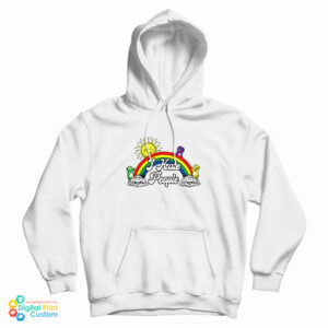 Bear Rainbow I Hate People Hoodie