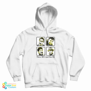 Beastie Boys Three MC’s And One DJ Hoodie For UNISE