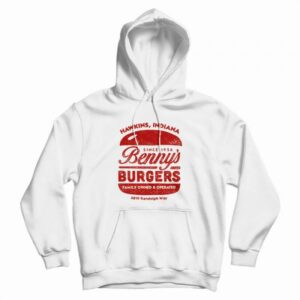 Benny’s Burgers Stranger Things Hoodie