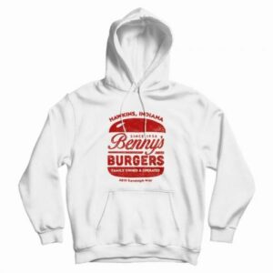 Benny’s Burgers Stranger Things Hoodie