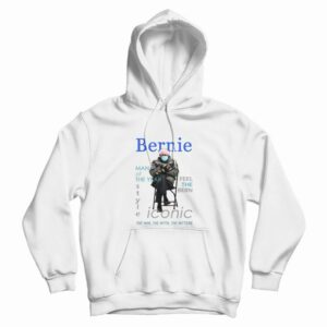 Bernie Iconic Inauguration Mittens Hoodie
