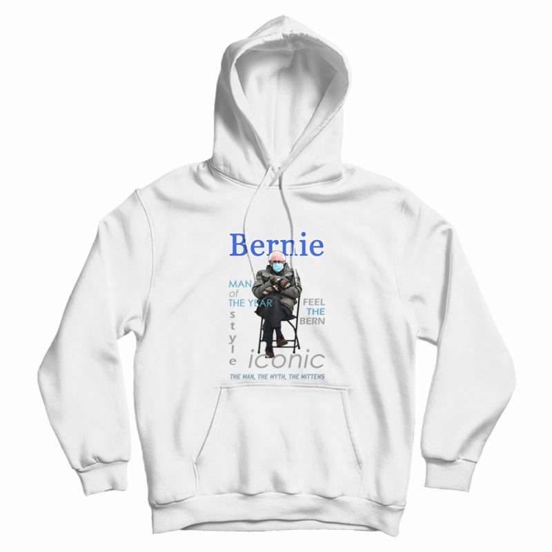 Bernie Iconic Inauguration Mittens Hoodie Bernie Iconic Inauguration Mittens Hoodie