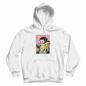 Betty Boop Garfield Hoodie For UNISEX