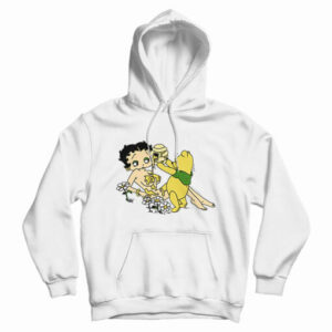 Betty Boop and Winnie The Pooh Honey HoodiE