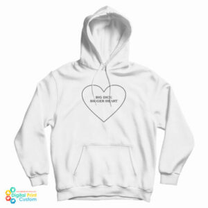 Big Dick Bigger Heart Hoodie For UNISEX