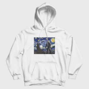 Bigfoot Vincent Van Gogh Starry Night Hoodie