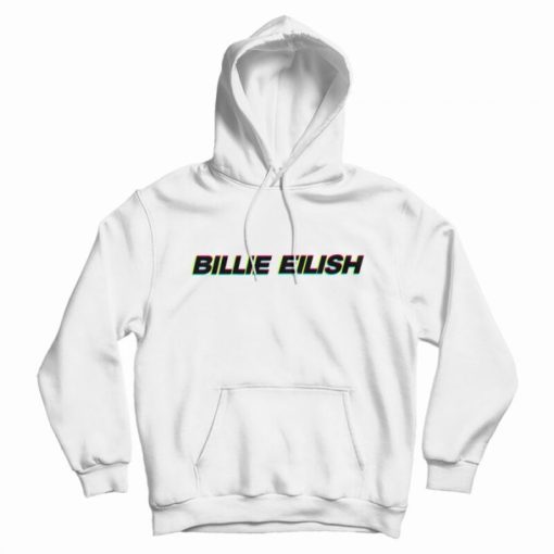 Billie Eilish Anaglyph 3d Hoodie Billie Eilish Anaglyph 3d Hoodie