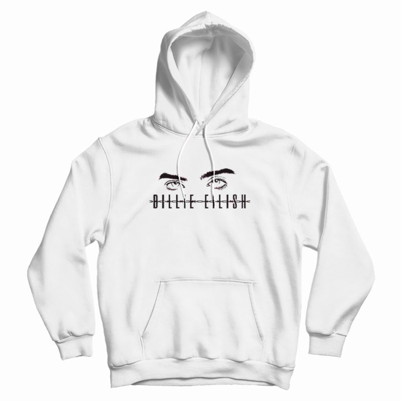Billie Eilish Eyes Design Hoodie Billie Eilish Eyes Design Hoodie