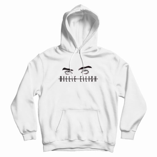 Billie Eilish Eyes Design Hoodie Billie Eilish Eyes Design Hoodie