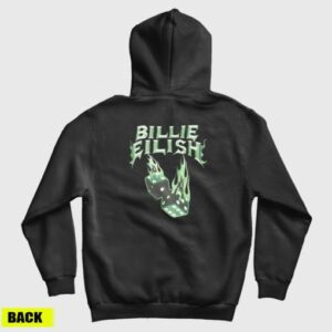 Billie Eilish Green Dice Hoodie