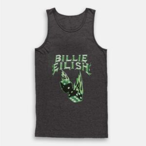 Billie Eilish Green Dice Muscle Tank Top 1