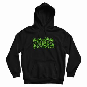 Billie Eilish Logo Flames Hoodie