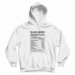 Black Girl Nutrition Facts Hoodie 2