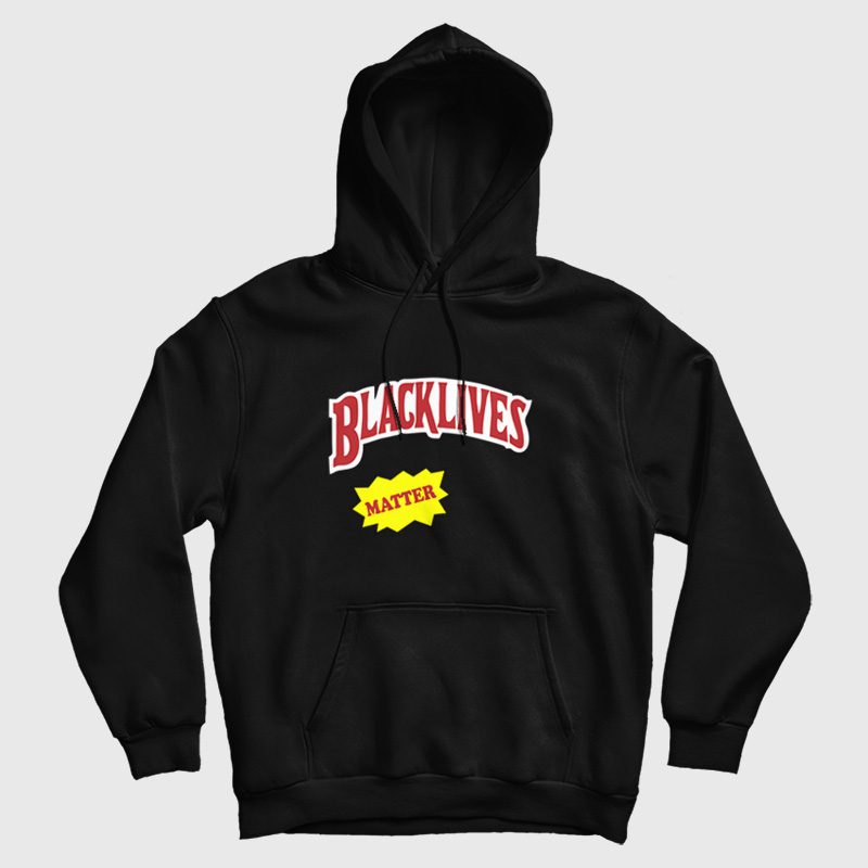 Black Lives Matter Backwoods Style Hoodie Black Lives Matter Backwoods Style Hoodie