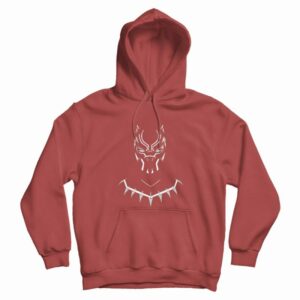 Black Panther Face Hoodie 3