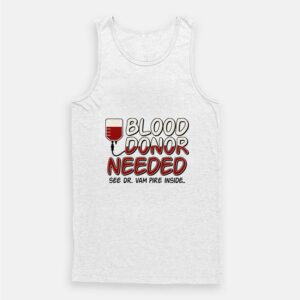 Blood Donor Funny Tank Top 1