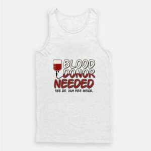 Blood Donor Funny Tank Top 2