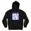 Blue Japanese Kawaii Strawberry Milkshake Funny Hoodie For UNISEX