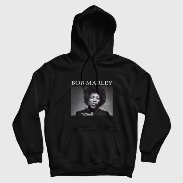 Bob Marley Jimi Hendrix Parody Hoodie