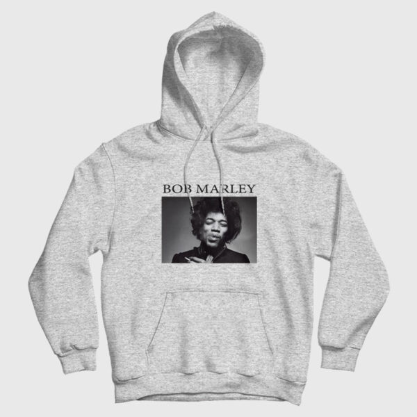 Bob Marley Jimi Hendrix Parody Hoodie