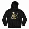 Bone and Botany Flower Vintage Hoodie
