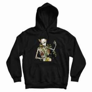 Bone and Botany Flower Vintage Hoodie 1