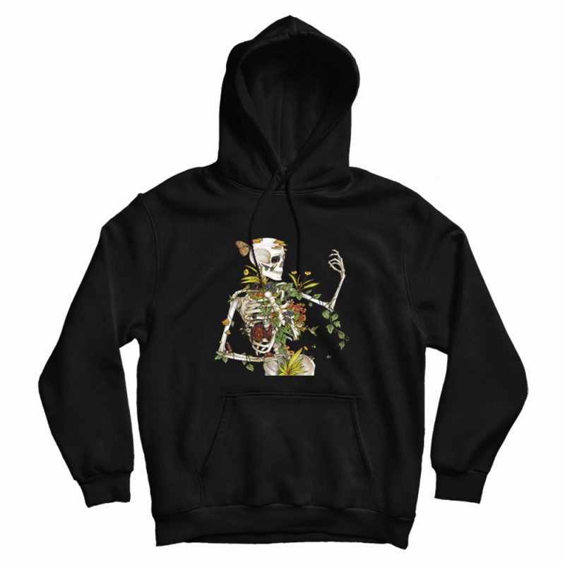 Bone and Botany Flower Vintage Hoodie Bone and Botany Flower Vintage Hoodie