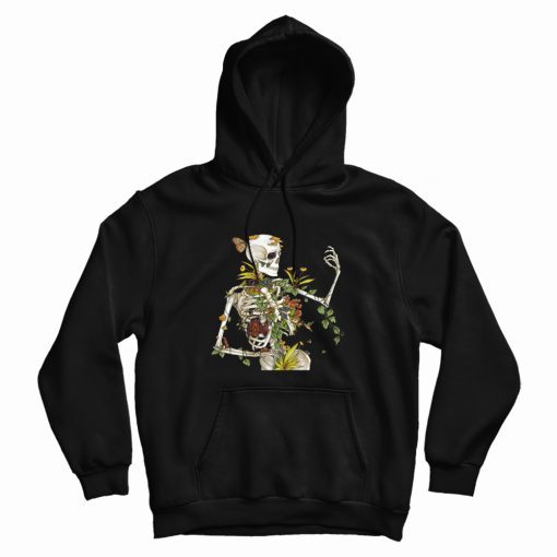 Bone and Botany Flower Vintage Hoodie Bone and Botany Flower Vintage Hoodie