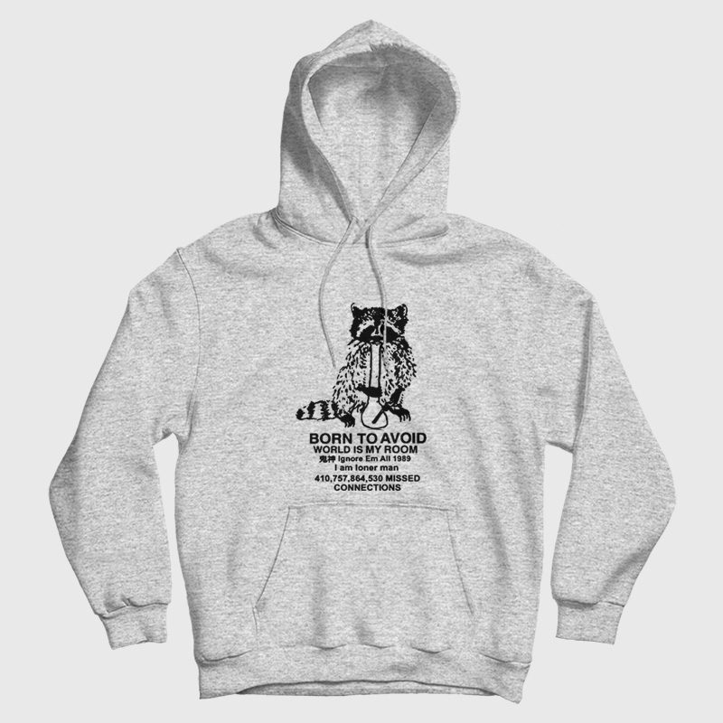 Born To Avoid World Is My Room Hoodie Born To Avoid World Is My Room Hoodie