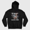 Born To Shit Forced To Wipe Funny Hoodie