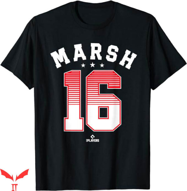 Brandon Marsh T-Shirt Brandon Marsh 16 T-Shirt Trending