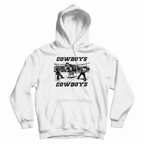 Brandy Melville Cowboys Hoodie For UNISEX