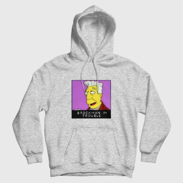 Brockman In Trouble Simpsons Hoodie