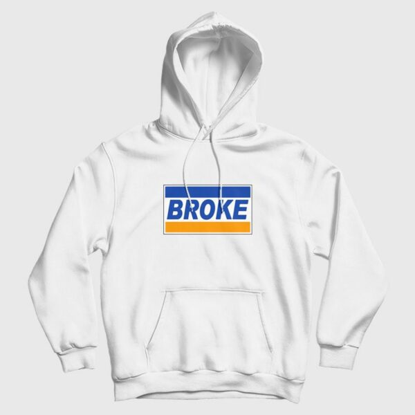 Broke Credit Card Parody Hoodie