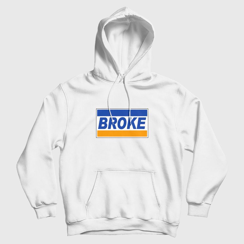 Broke Credit Card Parody Hoodie Broke Credit Card Parody Hoodie