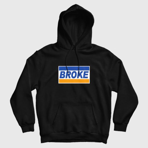 Broke Credit Card Parody Hoodie Broke Credit Card Parody Hoodie