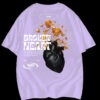 Broken heart lavender T-shirt
