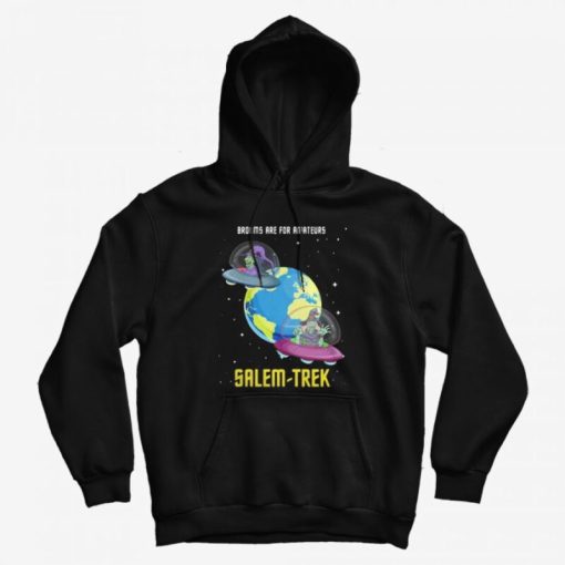 Brooms Are For Amateurs Salem-Trek Hoodie Brooms Are For Amateurs Salem-Trek Hoodie