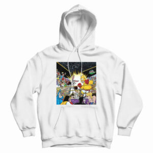 Bugs Bunny Vs Homer Simpson Hoodie