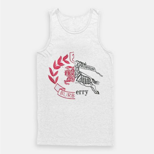 Burberry Soleford Embroidered Logo Tank Top