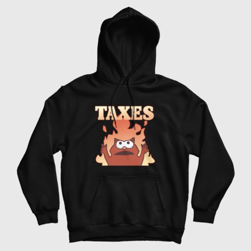 Burned Because Of Taxes Hoodie Burned Because Of Taxes Hoodie