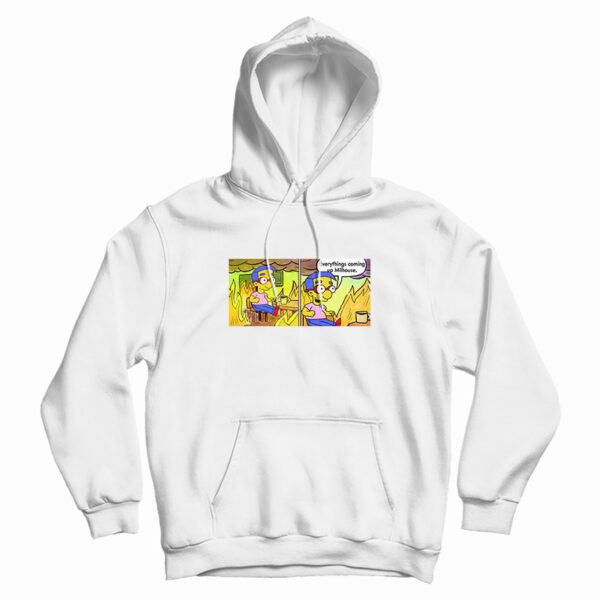 Burning Room Milhouse Hoodie For UNISEX