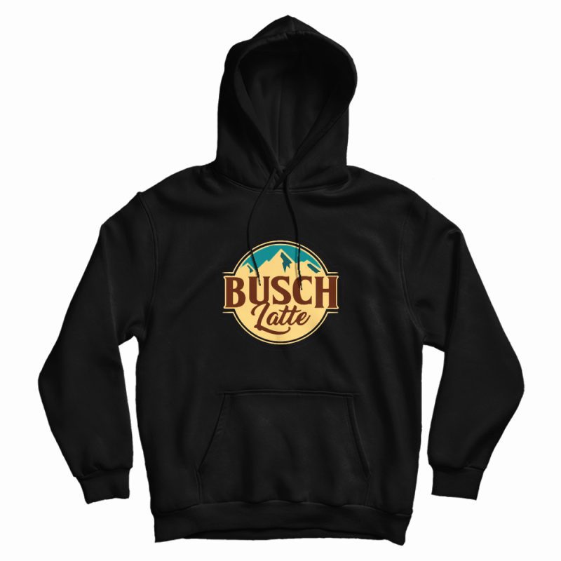 Busch Latte Logo Vintage Hoodie Busch Latte Logo Vintage Hoodie