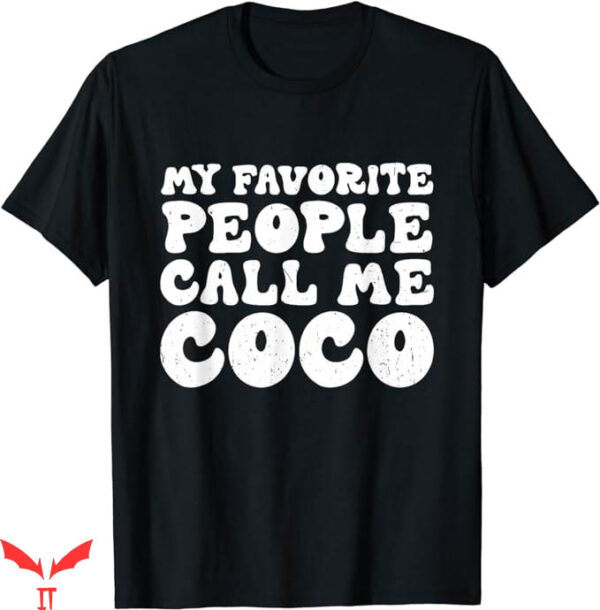 Call Me Coco Champion T-Shirt Bubble Texting TShirt Trending