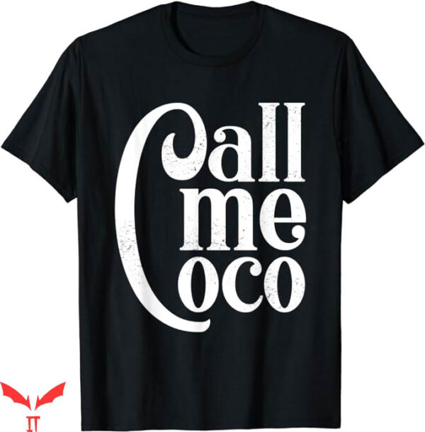 Call Me Coco Champion T-Shirt Spcial Texting TShirt Trending