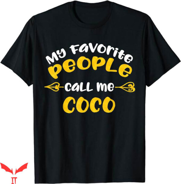 Call Me Coco Champion T-Shirt Yellow Logo T-Shirt Trending