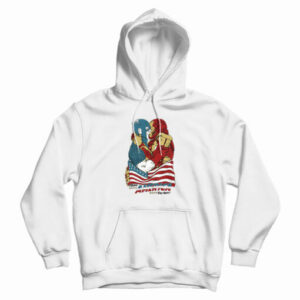 Captain America And Iron Man Kissing Meme Hoodie For UNISEX