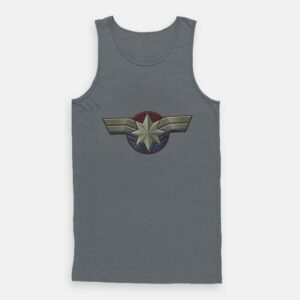Captain Marvel Chest Emblem Tank Top 1