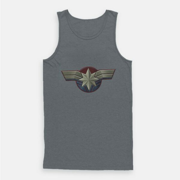 Captain Marvel Chest Emblem Tank Top